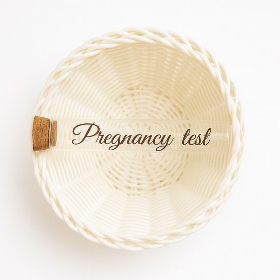 Keepsake tube | Pregnancy Test – Baby – Newborn – Maternity Gift – Keepsake van Merkloos