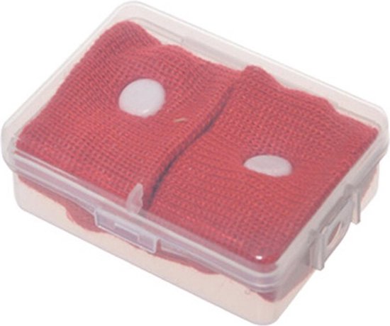 KELERINO. Anti Misselijkheid Bandjes - Anti Wagenziek - Rood van KELERINO
