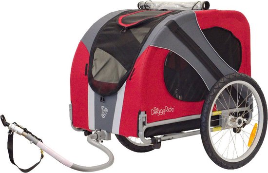 Kenda DutchDog DoggyRide Novel20 Rood trekstang los bestellen van Kenda
