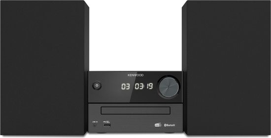 Kenwood M-420DAB - Micro DAB+ HiFi-systeem - Zwart van Kenwood