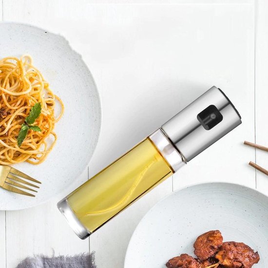 Keuken Rvs Olijfolie Spuitbusfles Pomp Olie Pot Lekvrije Grill Bbq Spuit Olie Dispenser Bbq Kookgerei gereedschap