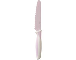 Kiddikutter - Rose Sorbet - Kindermes - Kinderbestek - Kinderservies - Veilig kindermes - Keukengereedschap