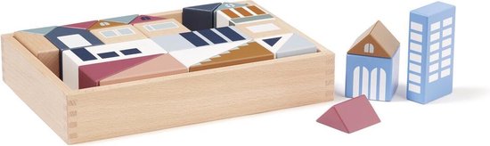 Kids Concept Houten Blokken Stad - Aiden van Kids Concept