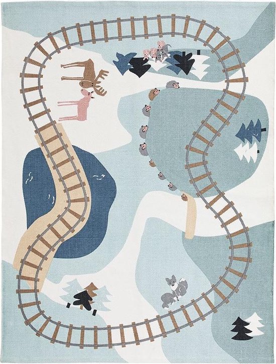 Kids Concept - Speeltapijt Edvin - Babygyms & speelkleden van Kids Concept