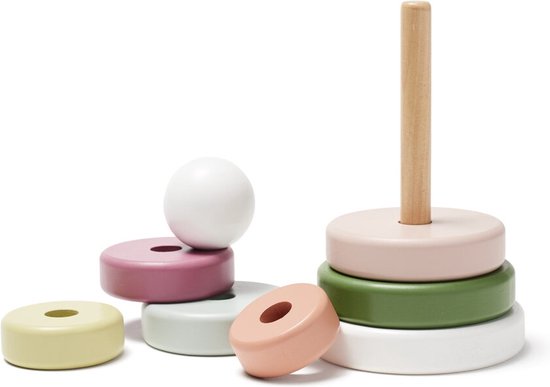 Kids Concept Stapeltoren Ringen Edvin van Kids Concept