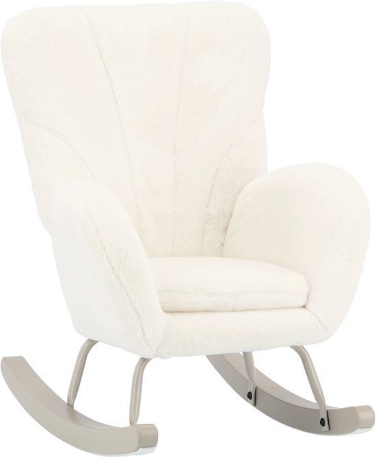Kidsmill Schommelstoel Junior - Bont Wit van Kidsmill