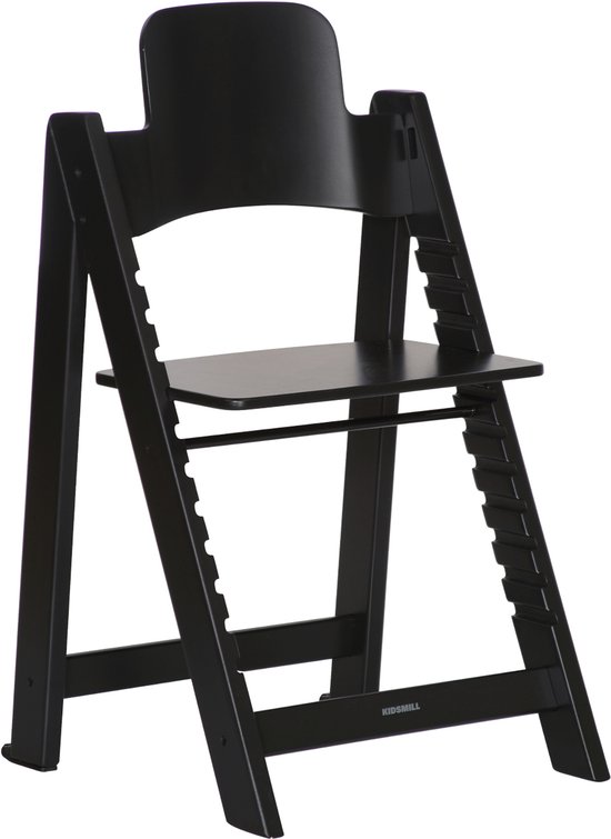 Kidsmill Up! Kinderstoel - Mat Zwart van Merkloos