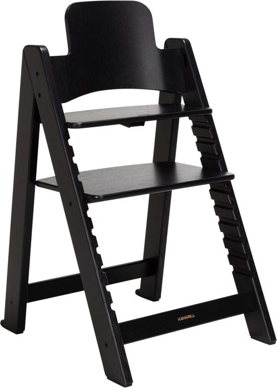 Kidsmill Up! Kinderstoel Zwart Eiken van Kidsmill