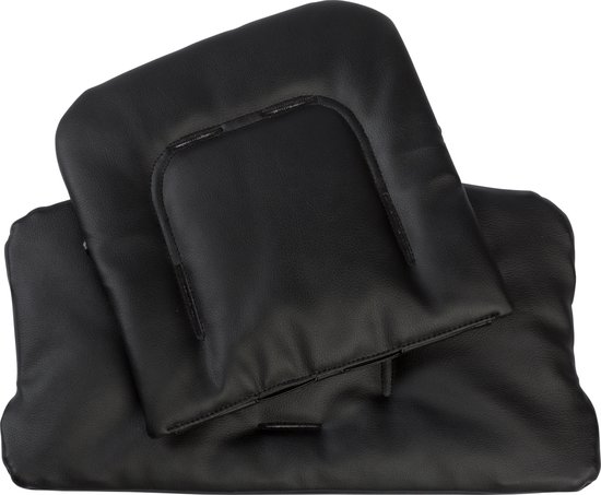 Kidsmill Up! Leren Kussen Zwart van Kidsmill