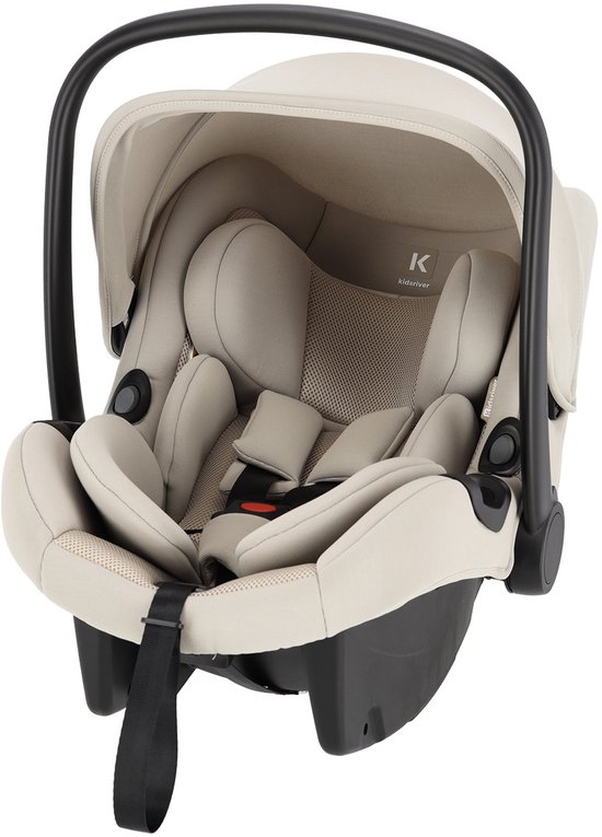 Kidsriver Autostoel - Curve - Clay - 40-87 cm van Kidsriver
