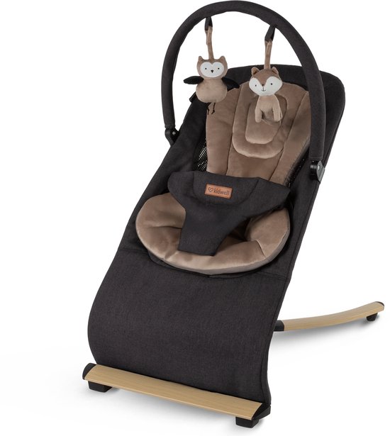 Kidwell-Wipstoeltje-RUBI-Zwart/goud van Merkloos