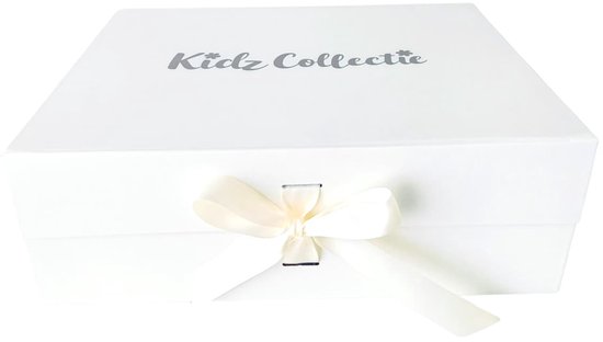 Kidz Collectie Gift Box - XL - Hydrofiele doeken cadeauset - Kraamcadeau - Babyshower cadeau van Merkloos