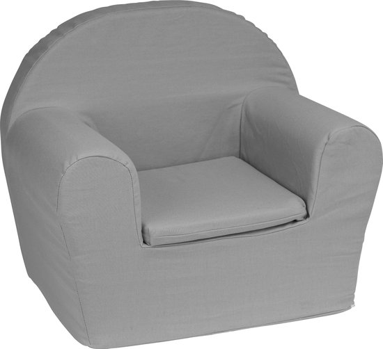 KidZ ImpulZ Peuterstoel - Kinderstoel voor peuter tot 5 jaar- Muisgrijs van Merkloos