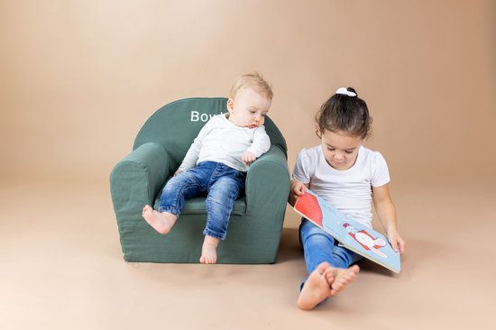 KidZ ImpulZ Peuterstoel - Kinderstoel voor peuter tot 5 jaar- Saliegroen van KidZ ImpulZ