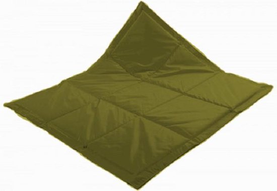 KidZ ImpulZ Speelkleed Baby - Speelmat - Afneembaar XL: 200 x 200 cm - Olijfgroen