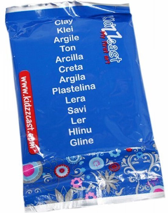 Kidzzcast Zakjes Klei 2 Stuks- Gipsafdruk - Herinnering van Kidzzcast