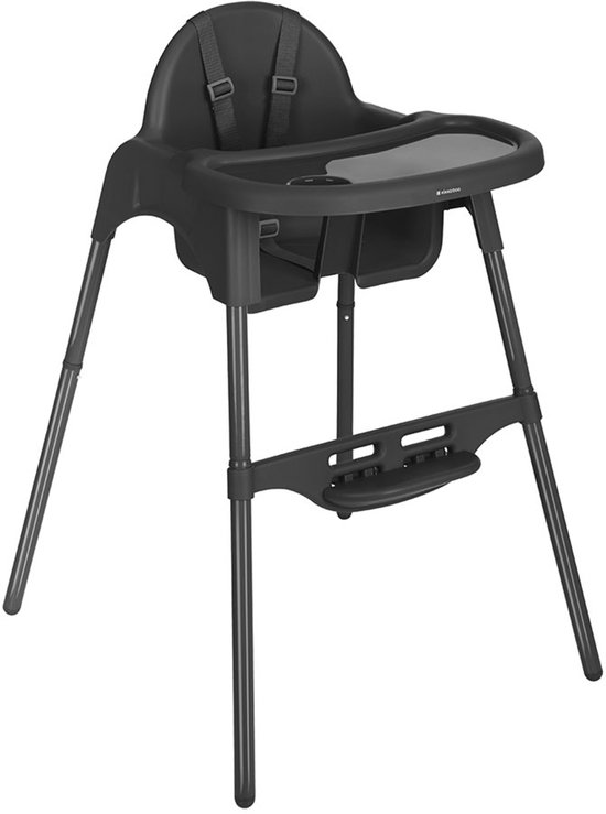 Kikkaboo 2-in-1 Jammy Kinderstoel Voor Thuis Zwart van Merkloos