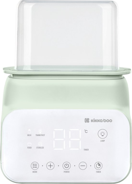 Kikkaboo Dubbele Flesverwarmer 4 in 1 Handy Mint van Kikkaboo