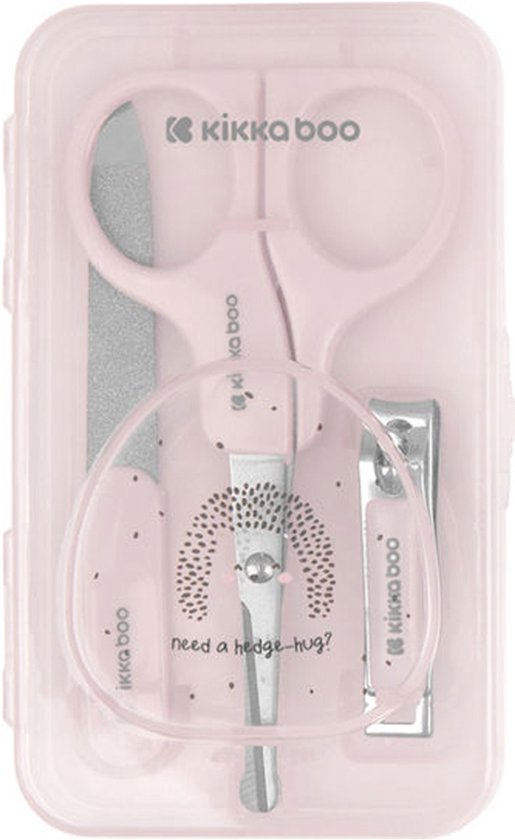 Kikkaboo Hedge-Hugs Manicure Set - Roze van Merkloos