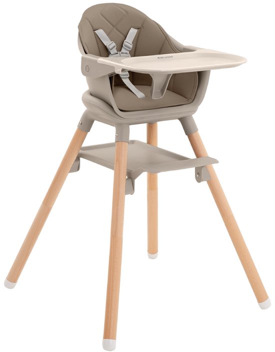 Kikkaboo Kinderstoel 2 in 1 Woody Beige