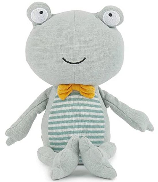 Kikker Knuffel | 20 cm | Lenen Knuffel voor Baby's | Schattig Knuffeldier voor Meisjes en Jongens van Merkloos