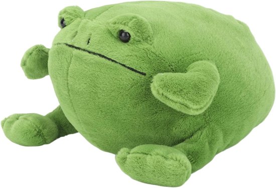 Kikker Knuffel - Zachte Pluche - Cadeau Idee - Superzacht Materiaal - Miniatuur - Groen