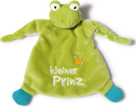 Kikker Knuffeldoek 25x25 cm - Zacht Cadeau voor Baby's vanaf 0 Maanden
