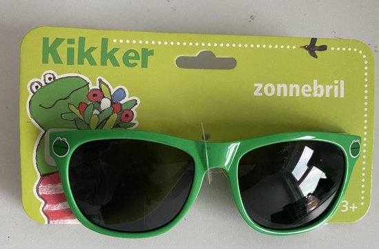 Kikker zonnebril groen Leopold van Kikker.