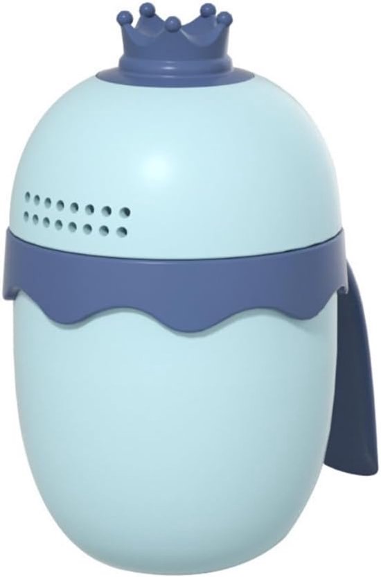 kinderbabyshampoo, beker, spoelbeker, waterval, bad, rinser beker, shampoorinser, kruik, flusher cup, bescherming, oogspoelbeker voor kinderen en ouderen, blauw