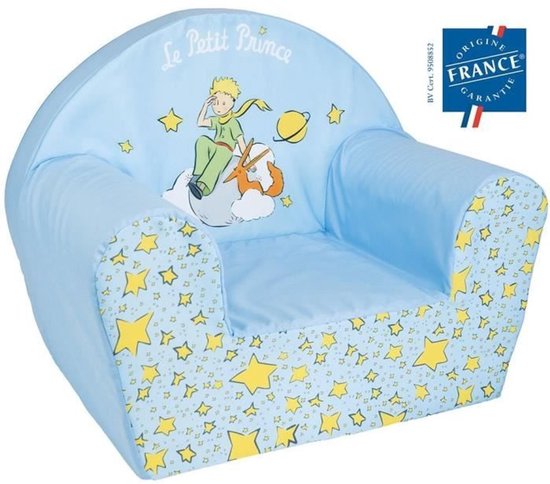 Kinderclub fauteuil - LE PETIT PRINCE - FUN HOUSE - Origine Frankrijk - 52 x 33 x 42 cm van Merkloos