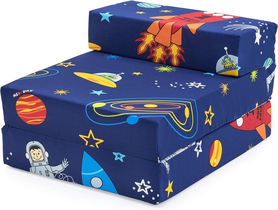 Kinderen Eenpersoonsbed uitklapbaar Z bed stoel weltraumjunge van Kinder