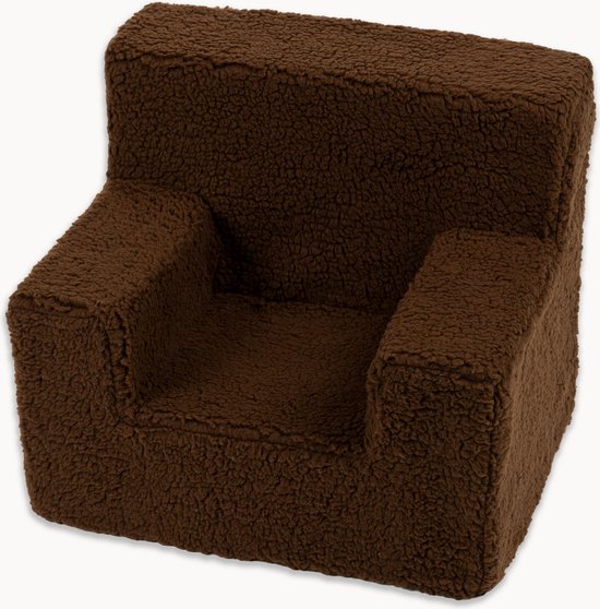 Kinderfauteuil - Kindersofa - Dulcet - Brown - Teddy van Merkloos