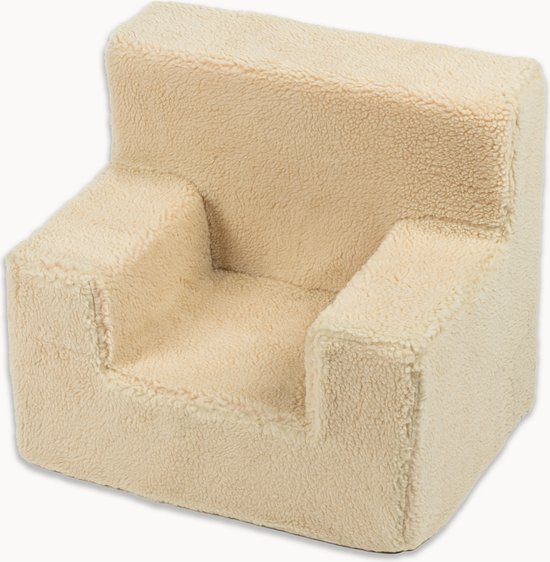 Kinderfauteuil - Kindersofa - Dulcet - Ecru - Teddy van Merkloos