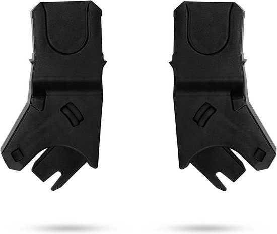Kinderkraft APINO Adapter Universele adapters voor kinderwagen en babyzitje, 1 paar, zwart van Kinderkraft