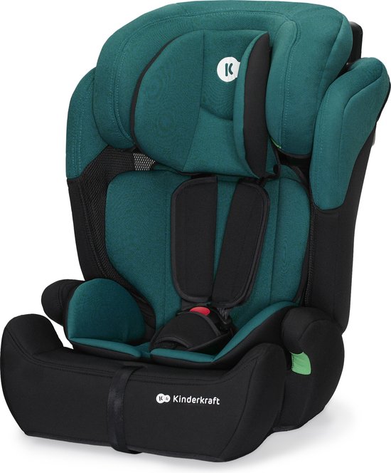 Kinderkraft COMFORT UP I-SIZE - Autostoeltje 76-150 cm - 9-36 kg - Diepe zitting - Afstelbare hoofdsteun - Veiligheidssystemen - Eenvoudig te reinigen - Groep 1/2/3 - Tot 12 jaar - Groen van Kinderkraft