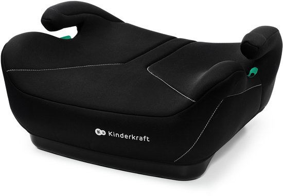 Kinderkraft I-BOOST 2 i-Size - Zitverhoger - Autostoel Booster - 125-150 cm 22-36 kg - 6-12 Jaar - R129 Goedgekeurd - Zwart van Merkloos