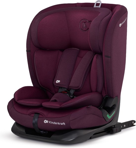 Kinderkraft ONETO3 I-SIZE Autostoel – 76-150 cm – Met Isofix – Groep 1/2/3 – Rood van Merkloos