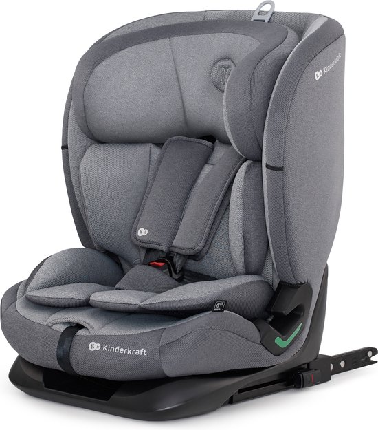 Kinderkraft ONETO3 I-SIZE Autostoeltje 76-150 cm - met Isofix - Grijs van Kinderkraft