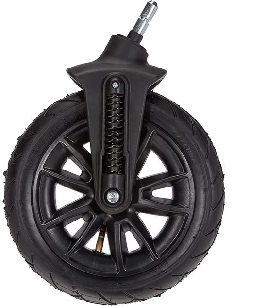 Kinderkraft Voorwiel voor Kinderwagen Moov – 12″ / 29 cm | Zwart, Origineel Vervangingsonderdeel, Lichtgewicht & Duurzaam van Kinderkraft