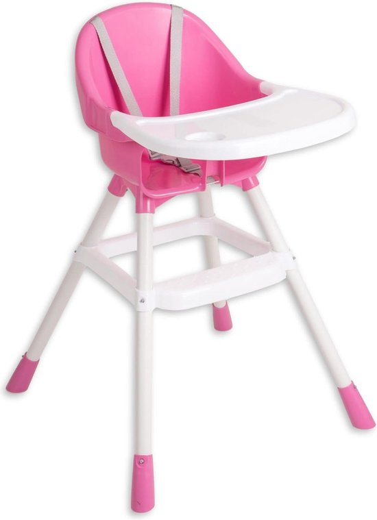 kinderstoel baby in roze, wit - veilige kinderstoel met armleuning voor een comfortabele zitpositie - 60 x 90 x 70 cm (b x h x d) van Kinder
