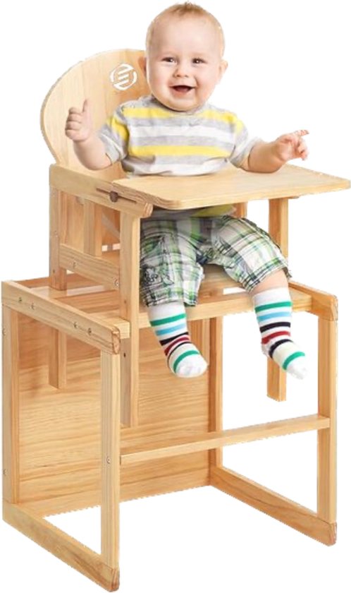 Kinderstoel - Chaise Enfant - Baby Stoel - Kinderstoel Voor Aan Tafel van HOMCOM