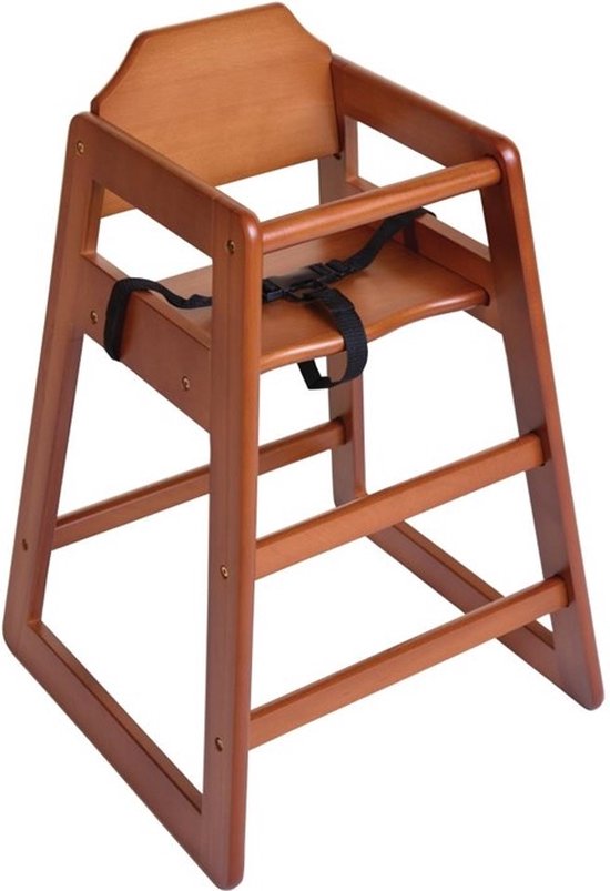 Kinderstoel Donkerbruin hout - Bolero van Kinder