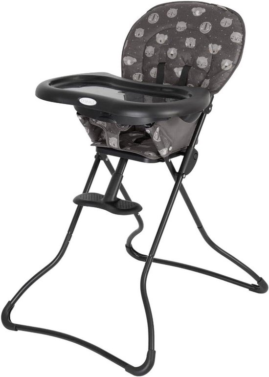 Kinderstoel - Eetstoel baby - Veilig eten - Compact opvouwbaar - 54 kg - Slaperige hoofden