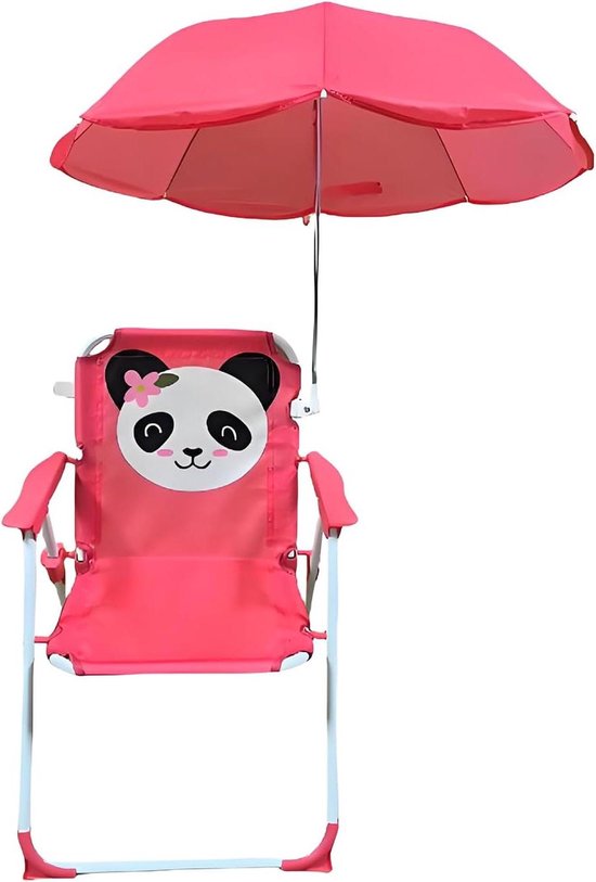 Kinderstoel met Zonnebescherming - Buitenkinderstoel Kinderzitje - Outdoor Avonturen - Inklapbaar en Draagbaar - 50 x 530 x 50 mm