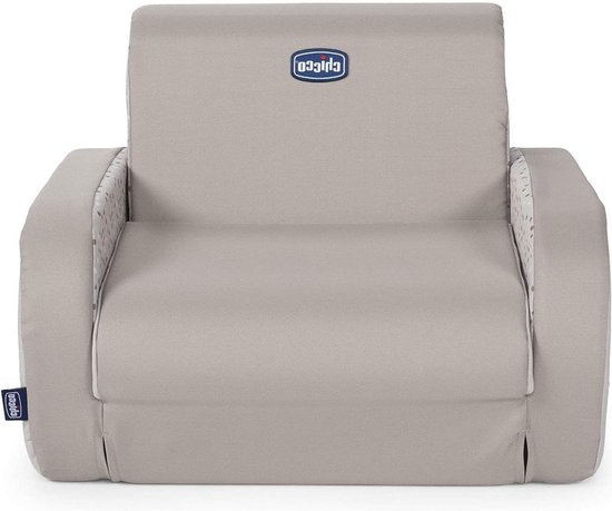 Kinderstoel Omvormbaar tot Ligstoel en Slaapstoel - Comfortabel en Lichtgewicht - Vanaf 12 Maanden - Beige van Kinder