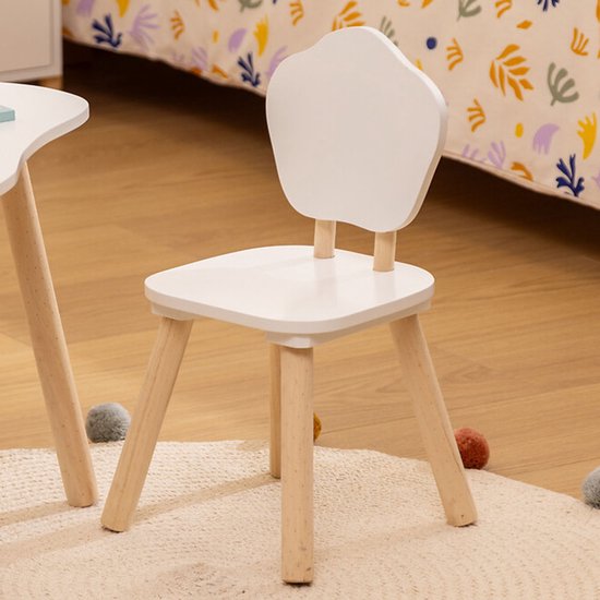 Kinderstoel Rene Wit van Merkloos