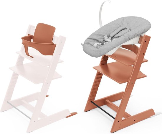Kinderstoel Set - Baby Stoel - Samen Eten - Groei Met Kind Mee - 57 x 46 x 82.5 cm
