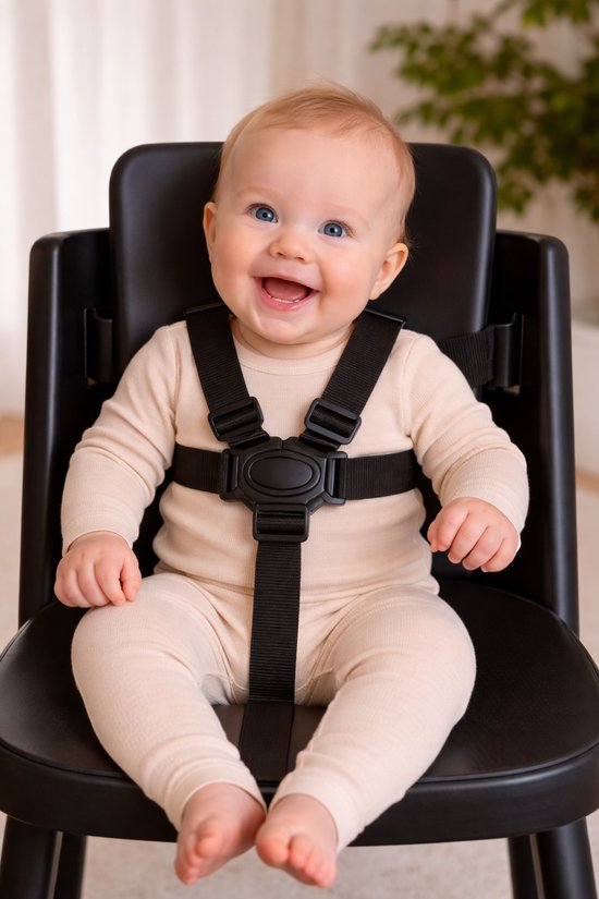 Kinderstoel tuigje - universeel veiligheidstuigje - kinderwagen tuigje - tuigje kinderstoel - 5 punts gordel kinderstoel - tuigje kind van Merkloos