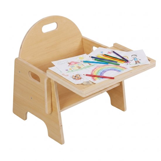 Kinderstoeltje met tafel - vanaf 1 jaar - hout
