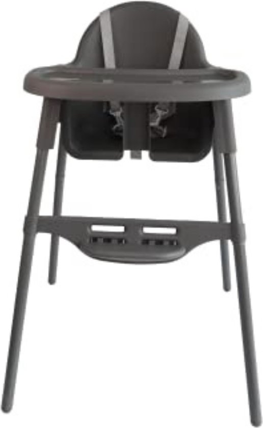 Kinderstoeltje voor Peuter - Kinderstoeltje Hout Peuter - Kinderstoeltje en Tafeltje - Kinderstoeltje voor Peuter Hout - Peutertafelzitje vanaf 6-36 Maanden (max. 15 kg) grijs van Kinder